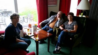 In der Hotelbar