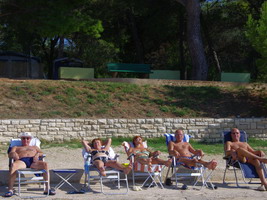 Sonnenbad im Oktober