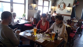 im Fischrestaurant Greifswald