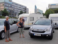 Treffen vor der Abreise