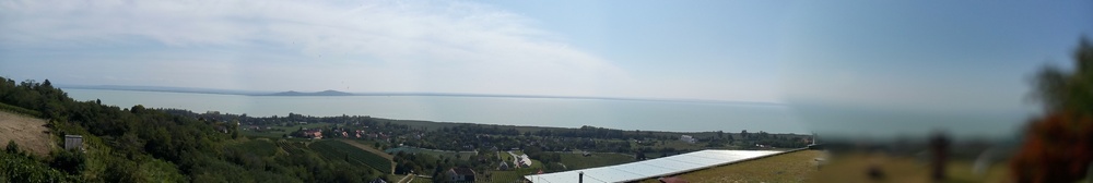 Blick vom Weinberg Badacsony