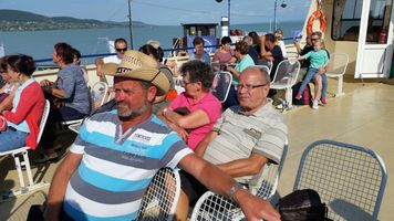 Fahrt &uuml;ber den Balaton