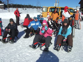 bereit zur Rodelpartie