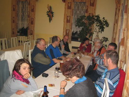 Abend in der Pension Nola