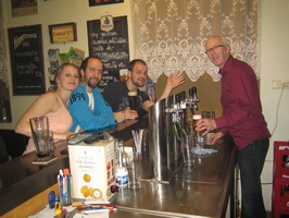 An der Bar bei Jaroslaw